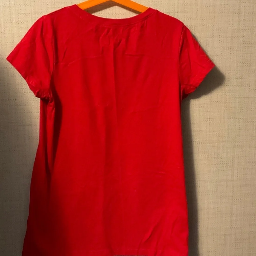 Disney Minnie Mouse Red Short Sleeve Tee